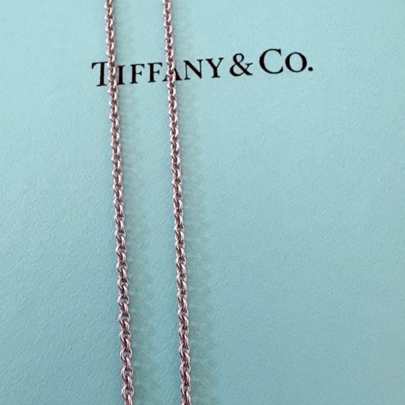 Tiffany & Co. Peretti Large Open Heart Silver Necklace - LNC - Picture 9 of 12